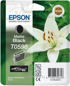 Epson T0598 Matte Black Ultra Chrome K3