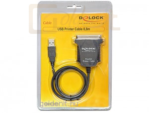 DeLock USB2.0 Printer Adapter Cable 0,8m