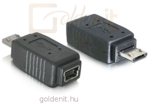 DeLock USB adapter Micro B/Mini 5pin