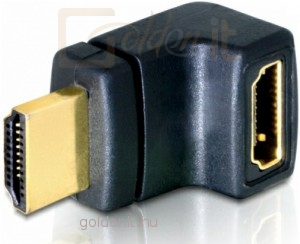 DeLock Adapter HDMI male > HDMI female 90