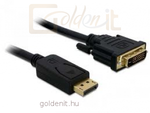 DeLock Displayport male > DVI 24+1 male 2m