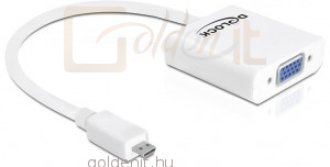 DeLock Adapter HDMI-micro D male > VGA female
