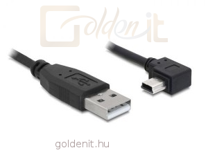 DeLock USB 2.0-A male > USB mini-B 5pin male angled 3m