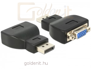 DeLock Displayport male to VGA 15 pin female