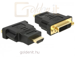 DeLock HDMI male to DVI 24+5 pin female átalakító