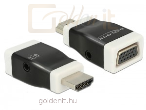 DeLock HDMI to VGA átalakító audió funkcióval