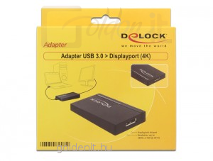 DeLock USB3.0 - Displayport 4K adapter