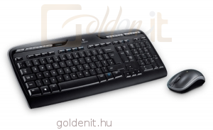 Logitech MK330 Wireless billentyűzet + optikai egér Black