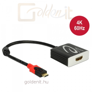 Delock Adapter USB Type-C male > HDMI female (DP Alt Mode) 4K 60 Hz