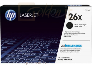 HP CF226X (26X) Black Nyomtató - Toner