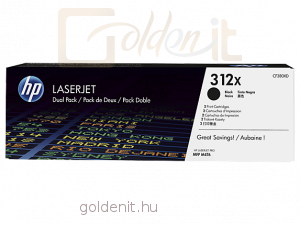 HP CF380XD (312X) Black dupla nagykapacítású Nyomtató - Toner