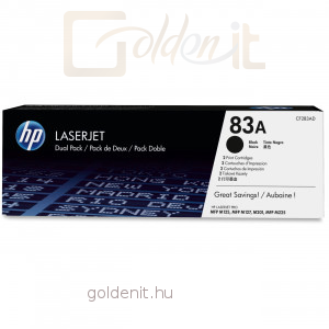 HP CF283AD (83A) Black Nyomtató - Toner Dual Pack