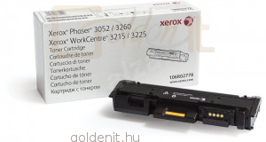 Xerox Phaser 3052/3260 Black Nyomtató - Toner 3000 oldal