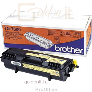 Brother TN-7600 Black Nyomtató - Toner