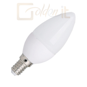 OPTONICA LED Gyertya izzó, E14, 4W, meleg fehér fény, 320 Lm, 3000K