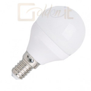 OPTONICA LED Kisgömb izzó, E14, 4W, meleg fehér fény,320 Lm, 2700K