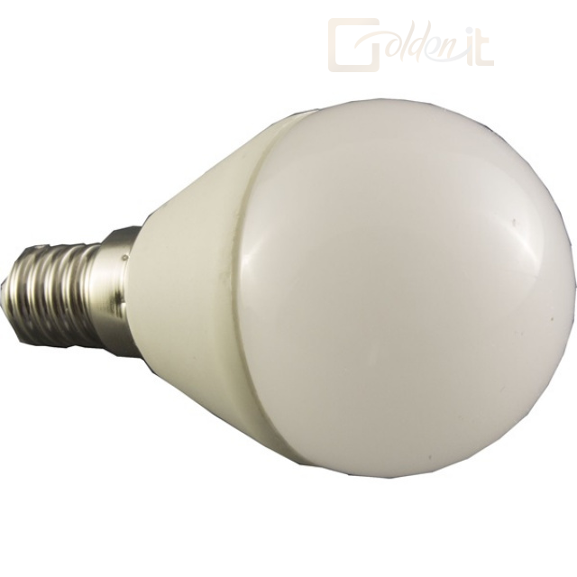 OPTONICA LED Kisgömb izzó, E14, 4W, semleges fehér fény,320 Lm, 4500K