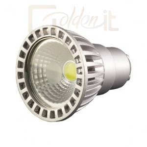 OPTONICA LED Spot izzó, GU10, 6W, COB, meleg fehér fény, 480 Lm, 2700K