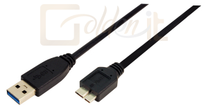LogiLink USB 3.0 csatlakozó kábel A->B Micro 2x male 0.60 méter