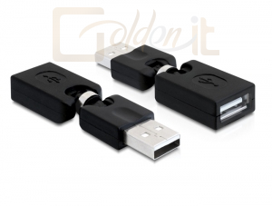 Delock 65260 USB 2.0-A apa > anya forgatható adapter