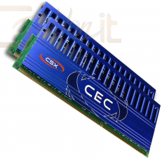 RAM CSX 4GB DDR3 1600MHz Overclocking Kit(2x2GB) - CSXO-CEC3-1600-4GB-KIT