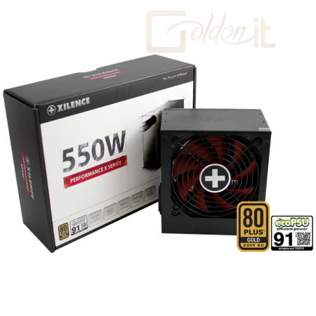 Táp Xilence 550w performance x atx 2.4 80+gold - XN071