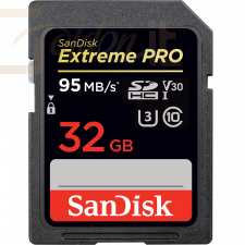USB Ram Drive Sandisk 32GB SDHC Extreme Pro U3 UHS-I V30 - SDSDXXG-032G/173368