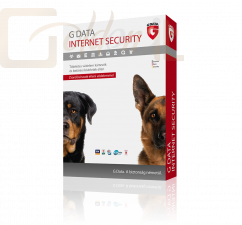 Szoftver - Vírusvédelem G Data Internet Security 3 felhasználó 1 év online HUN - C1002ESD12003