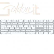 Billentyűzet Apple Magic Keyboard with Numeric Keypad White US - MQ052Z/A