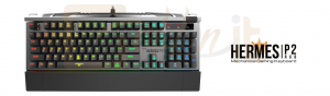 Billentyűzet Gamdias Hermes P2 Mechanical Gaming Keyboard Black UK   - HERMES P2