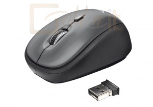 Egér Trust Yvi Wireless Mini Mouse Grey - 18519