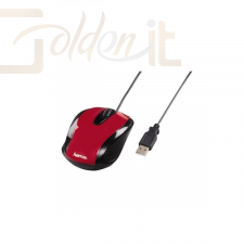 Egér Hama AM5400 Optical Mouse Red - 134903