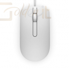 Egér Dell MS116 Optical Mouse White - MS116_180615