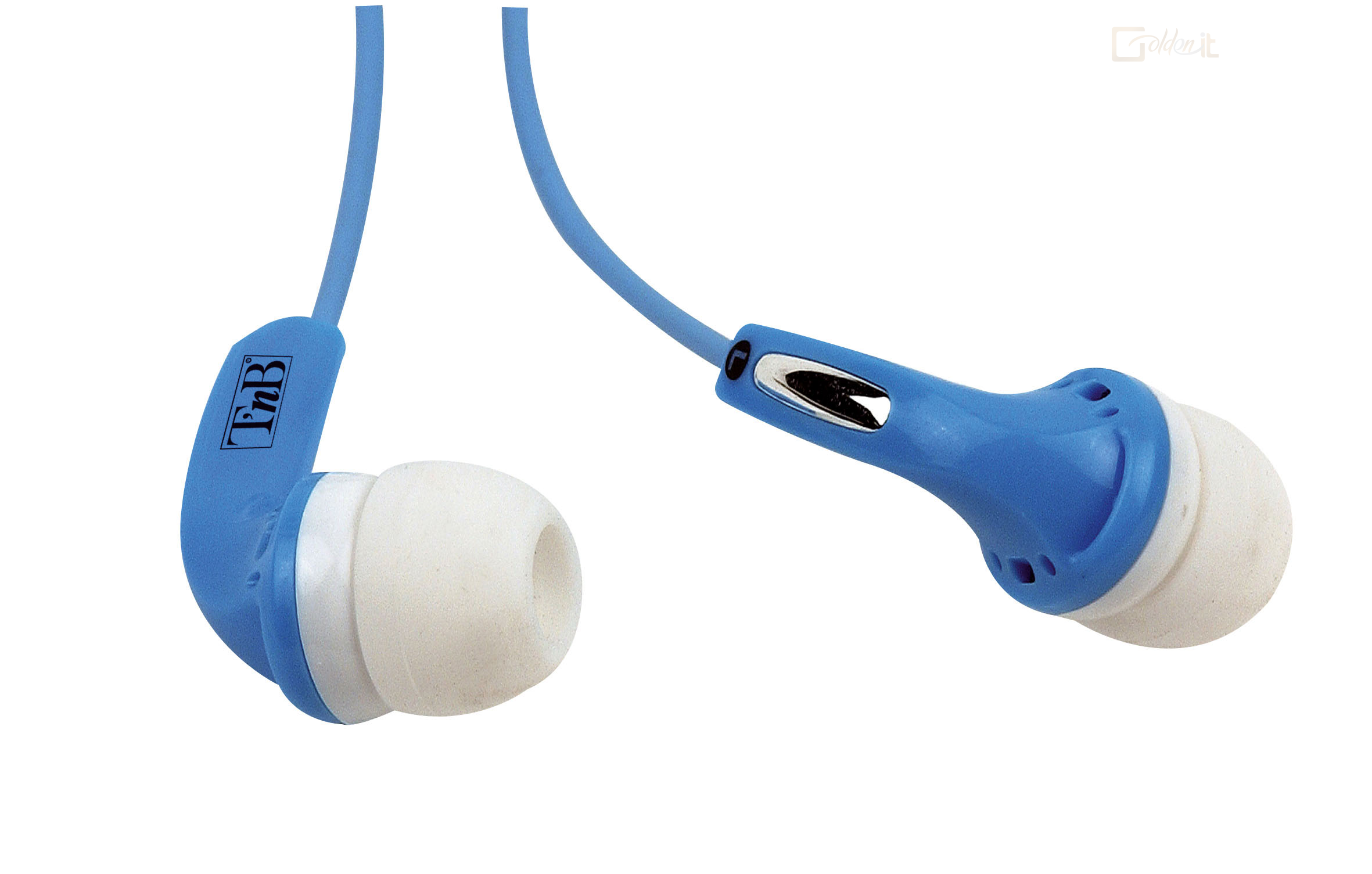 Fejhallgatók, mikrofonok TnB CSFIZZBL Fizz Blue 3,5mm fülhallgató - CSFIZZBL