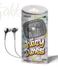 Fejhallgatók, mikrofonok Maxell Juicy Tunes Silver - 303597.00.CN
