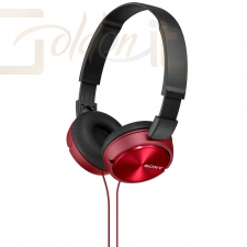 Fejhallgatók, mikrofonok Sony MDR-ZX310R Headphones Red - MDRZX310R