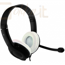 Fejhallgatók, mikrofonok Media-Tech MT3573 EPSILION Headset Black - MT3573