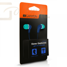 Fejhallgatók, mikrofonok Canyon CNS-CEPM02GBL Headset Green/Blue - CNS-CEPM02GBL