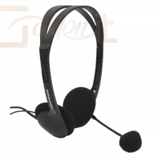Fejhallgatók, mikrofonok Esperanza Scherzo Headset Black - EH102