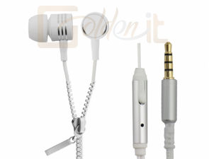 Fejhallgatók, mikrofonok Esperanza Zipper Headset White - EH161W
