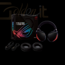 Fejhallgatók, mikrofonok Asus ROG Strix Fusion 300 Gaming headset Black - ROGSTRIX F300/BLK/UBD/AS