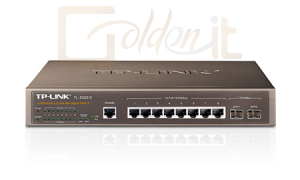 Hálózati eszközök TP-Link TL-SG3210 8port Gigabit +2SFP L2 Managed switch - TL-SG3210