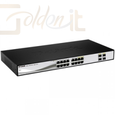 Hálózati eszközök D-Link DGS-1210-16 16 Port Gigabit Smart Switch - DGS-1210-16