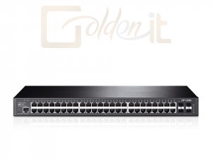 Hálózati eszközök TP-Link T2600G-52TS (TL-SG3452) JetStream 48-Port Gigabit L2 Managed Switch with 4 SFP Slot - T2600G-52TS