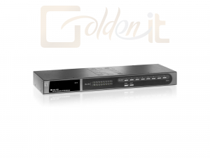 Hálózati eszközök LevelOne KVM-1631 KVM Switchbox - 16 port - 1920 x 1440 - 2 x USB - 1 x VGA - 1U - Rack-mountable - KVM-1631