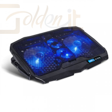 Notebook kiegészitők Spirit Of Gamer Airblade 600 Notebook Hűtőpad Blue - SOG-VE600BL
