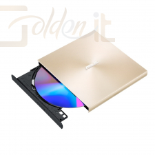 Optikai meghajtók Asus SDRW-08U9M-U ZenDrive U9M Ultra-slim External DVD Writer Gold - SDRW-08U9M-U/GOLD/G/AS