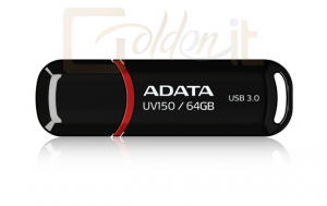 USB Ram Drive A-Data 64GB Flash Drive UV150 USB3.0 Black - AUV150-64G-RBK
