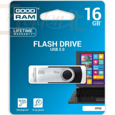 USB Ram Drive Good Ram 16GB UTS2 Black - UTS2-0160K0R11