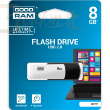 USB Ram Drive Good Ram 8GB UCO2 White/Black - UCO2-0080KWR11